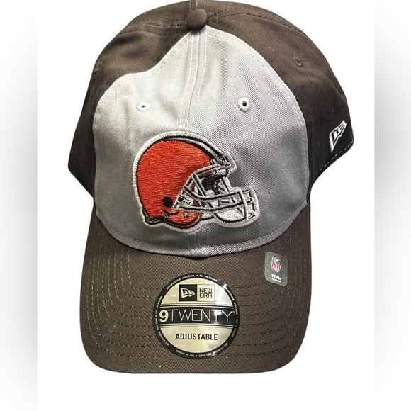 NFL CLEVELAND BROWNS Core Classic Brown 9TWENTY Adjustable team logo hat NWT - Picture 1 of 6